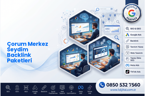 Çorum Merkez Seydim Backlink Paketleri — Dijital1 dijital pazarlama hizmeti görseli