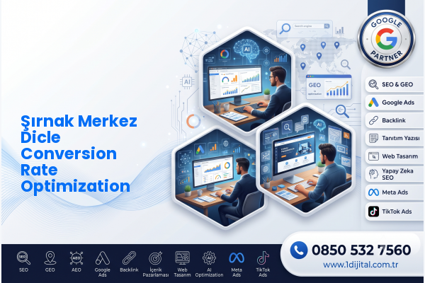 Şırnak Merkez Dicle Conversion Rate Optimization — Dijital1 dijital pazarlama hizmeti görseli
