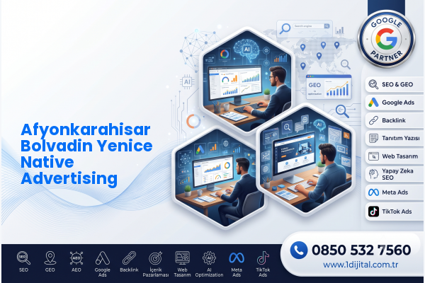 Afyonkarahisar Bolvadin Yenice Native Advertising — Dijital1 dijital pazarlama hizmeti görseli