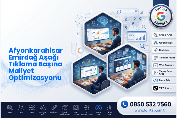 Afyonkarahisar Emirdağ Aşağı Tıklama Başına Maliyet Optimizasyonu — Dijital1 dijital pazarlama hizmeti görseli