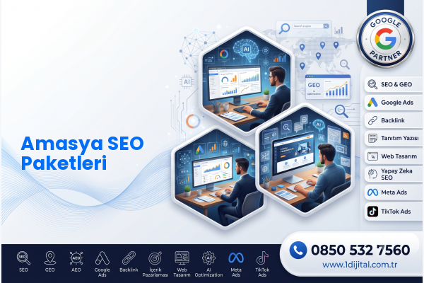 Amasya SEO Paketleri — Dijital1 dijital pazarlama hizmeti görseli
