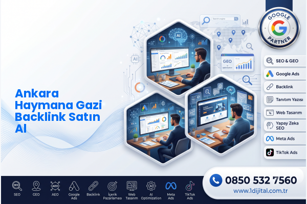 Ankara Haymana Gazi Backlink Satın Al — Dijital1 dijital pazarlama hizmeti görseli