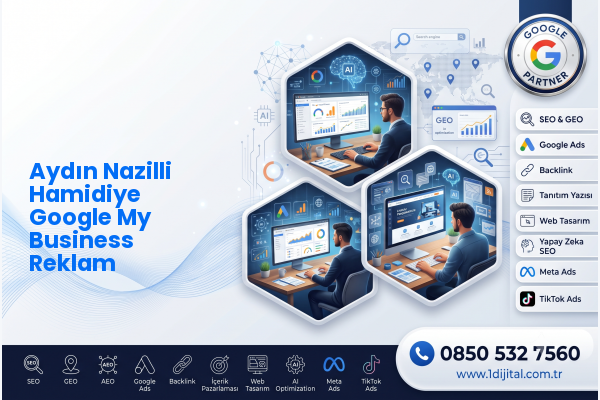Aydın Nazilli Hamidiye Google My Business Reklam — Dijital1 dijital pazarlama hizmeti görseli