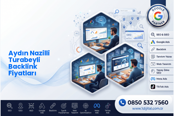 Aydın Nazilli Turabeyli Backlink Fiyatları — Dijital1 dijital pazarlama hizmeti görseli