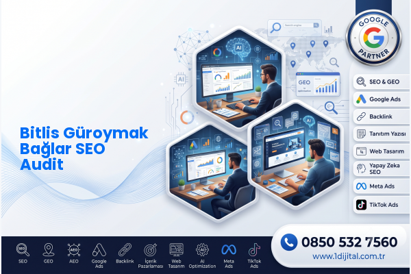 Bitlis Güroymak Bağlar SEO Audit — Dijital1 dijital pazarlama hizmeti görseli