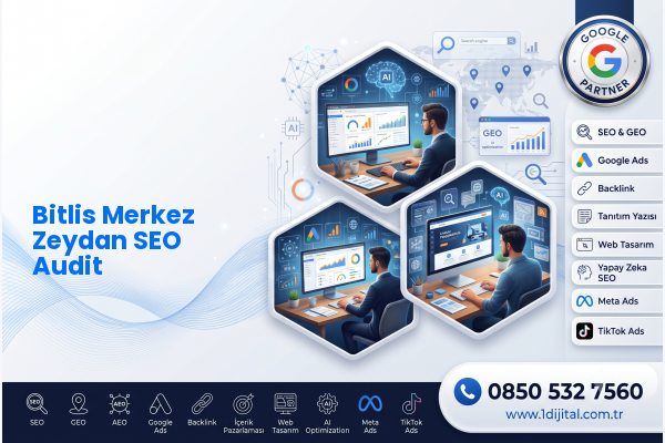 Bitlis Merkez Zeydan SEO Audit — Dijital1 dijital pazarlama hizmeti görseli