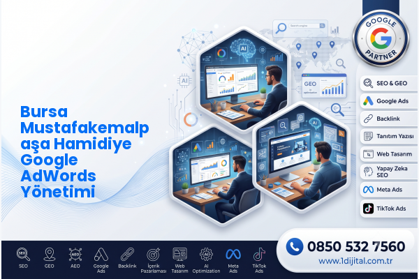 Bursa Mustafakemalpaşa Hamidiye Google AdWords Yönetimi — Dijital1 dijital pazarlama hizmeti görseli