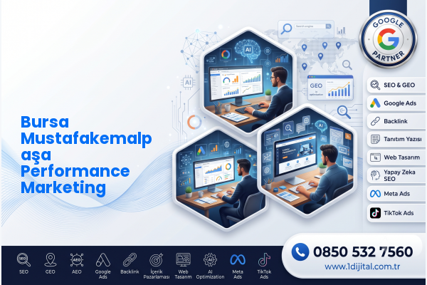 Bursa Mustafakemalpaşa Performance Marketing — Dijital1 dijital pazarlama hizmeti görseli