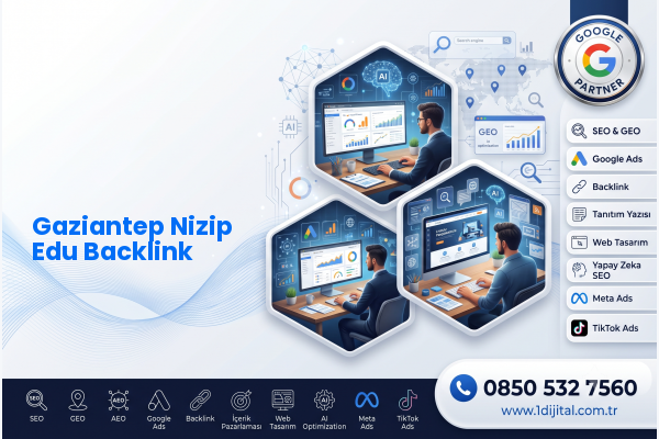 Gaziantep Nizip Edu Backlink — Dijital1 dijital pazarlama hizmeti görseli