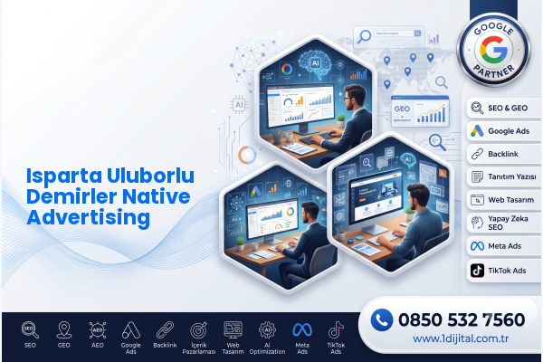 Isparta Uluborlu Demirler Native Advertising — Dijital1 dijital pazarlama hizmeti görseli