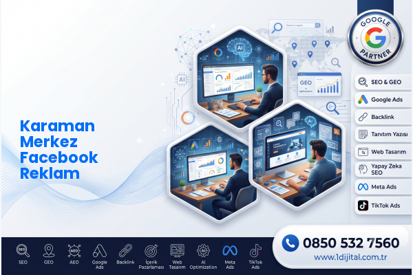 Karaman Merkez Facebook Reklam — Dijital1 dijital pazarlama hizmeti görseli