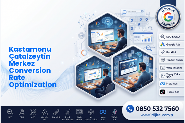 Kastamonu Çatalzeytin Merkez Conversion Rate Optimization — Dijital1 dijital pazarlama hizmeti görseli