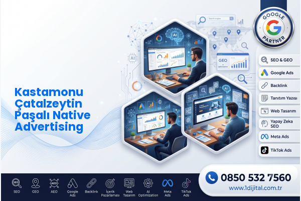 Kastamonu Çatalzeytin Paşalı Native Advertising — Dijital1 dijital pazarlama hizmeti görseli