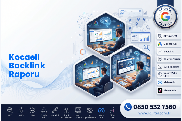 Kocaeli Backlink Raporu — Dijital1 dijital pazarlama hizmeti görseli