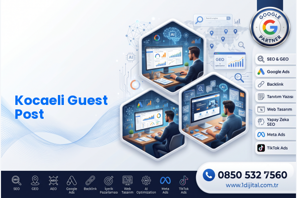 Kocaeli Guest Post — Dijital1 dijital pazarlama hizmeti görseli