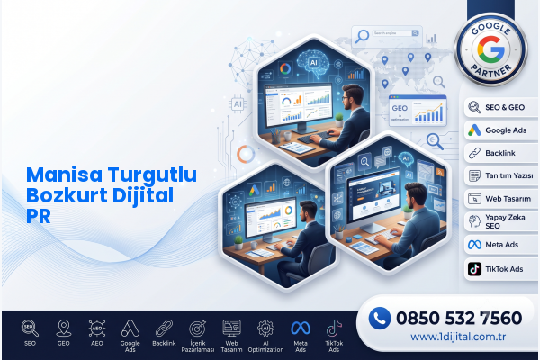 Manisa Turgutlu Bozkurt Dijital PR — Dijital1 dijital pazarlama hizmeti görseli