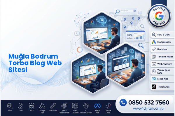 Muğla Bodrum Torba Blog Web Sitesi — Dijital1 dijital pazarlama hizmeti görseli