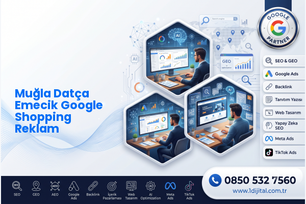 Muğla Datça Emecik Google Shopping Reklam — Dijital1 dijital pazarlama hizmeti görseli