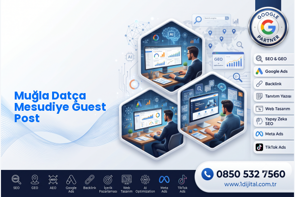 Muğla Datça Mesudiye Guest Post — Dijital1 dijital pazarlama hizmeti görseli