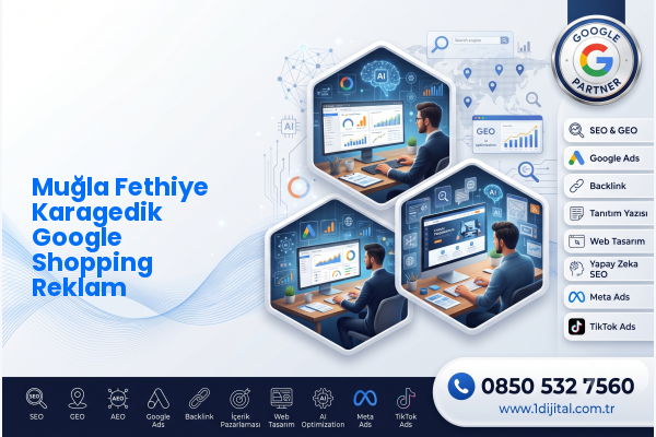 Muğla Fethiye Karagedik Google Shopping Reklam — Dijital1 dijital pazarlama hizmeti görseli