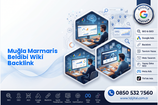 Muğla Marmaris Beldibi Wiki Backlink — Dijital1 dijital pazarlama hizmeti görseli