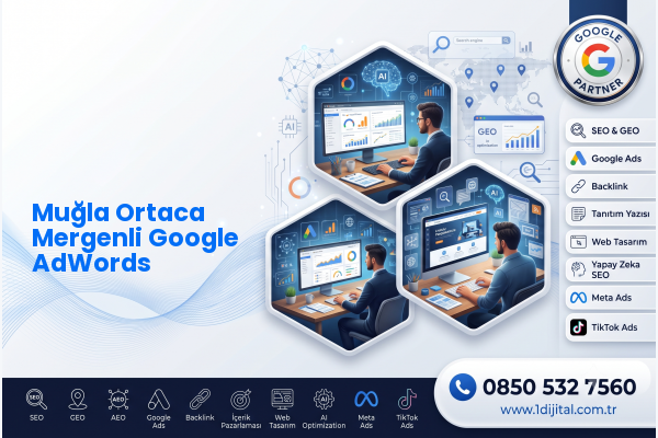 Muğla Ortaca Mergenli Google AdWords — Dijital1 dijital pazarlama hizmeti görseli