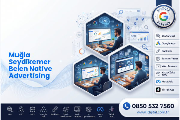 Muğla Seydikemer Belen Native Advertising — Dijital1 dijital pazarlama hizmeti görseli