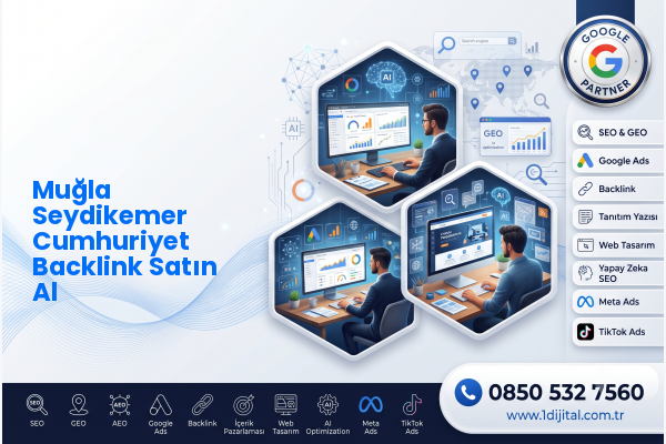 Muğla Seydikemer Cumhuriyet Backlink Satın Al — Dijital1 dijital pazarlama hizmeti görseli