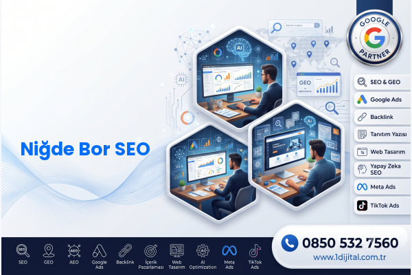 Niğde Bor SEO — Dijital1 dijital pazarlama hizmeti görseli