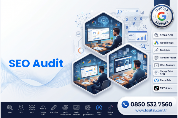 SEO Audit — Dijital1 dijital pazarlama hizmeti görseli