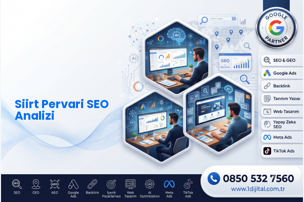 Siirt Pervari SEO Analizi — Dijital1 dijital pazarlama hizmeti görseli