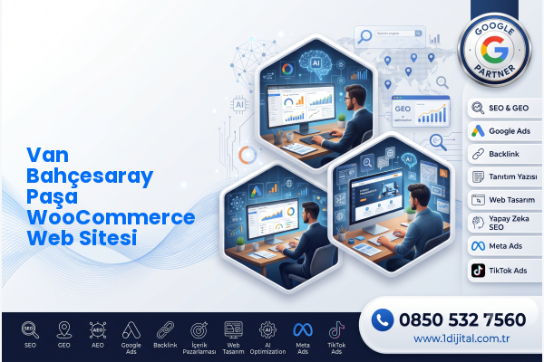 Van Bahçesaray Paşa WooCommerce Web Sitesi — Dijital1 dijital pazarlama hizmeti görseli