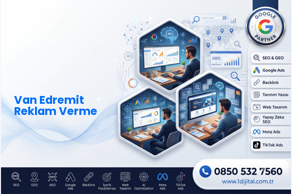 Van Edremit Reklam Verme — Dijital1 dijital pazarlama hizmeti görseli