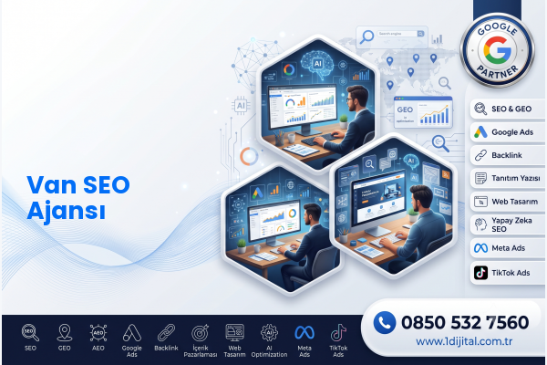 Van SEO Ajansı — Dijital1 dijital pazarlama hizmeti görseli